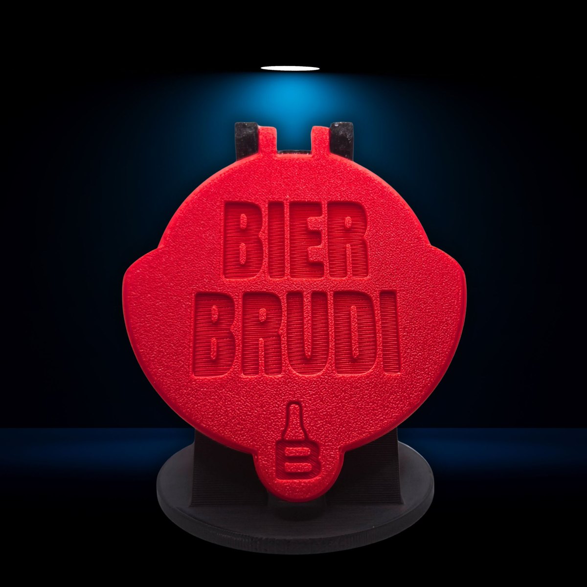 SafeCap BIER BRUDI in Rot, Dose