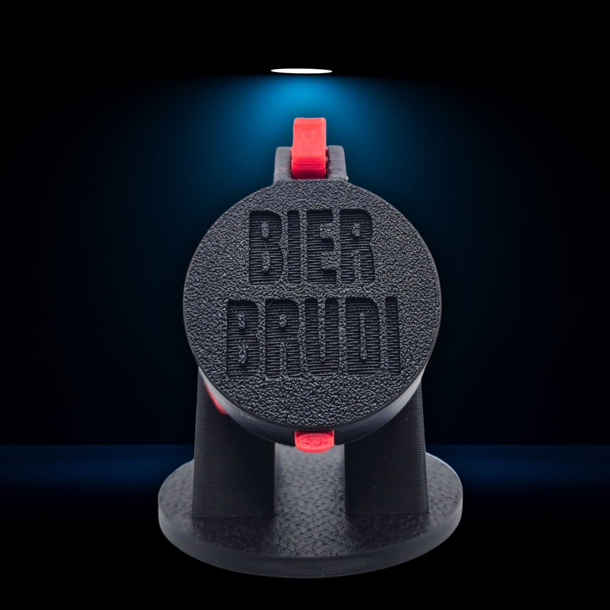 SafeCap BIER BRUDI in Schwarz, Flasche