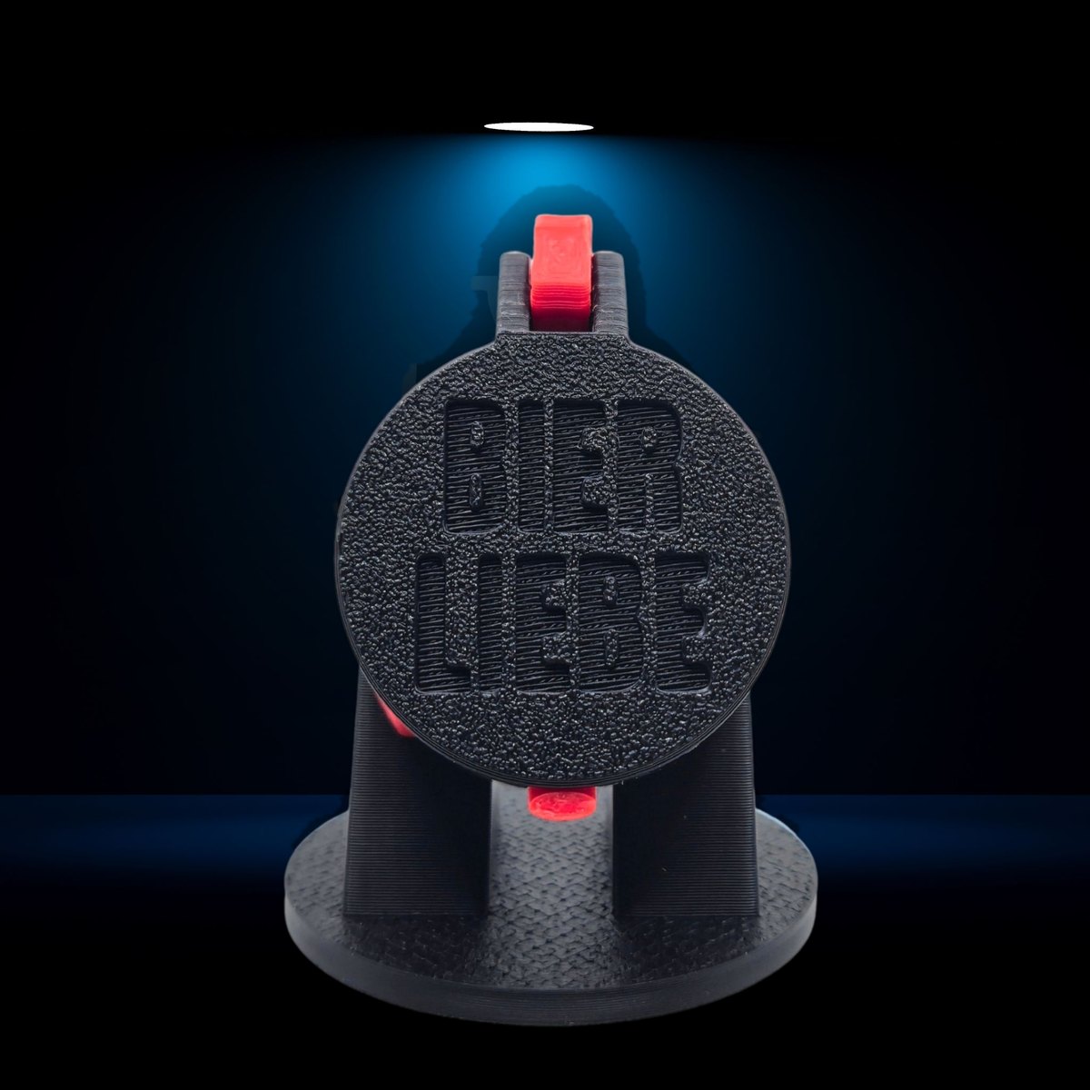 SafeCap BIER LIEBE in Schwarz, Flasche