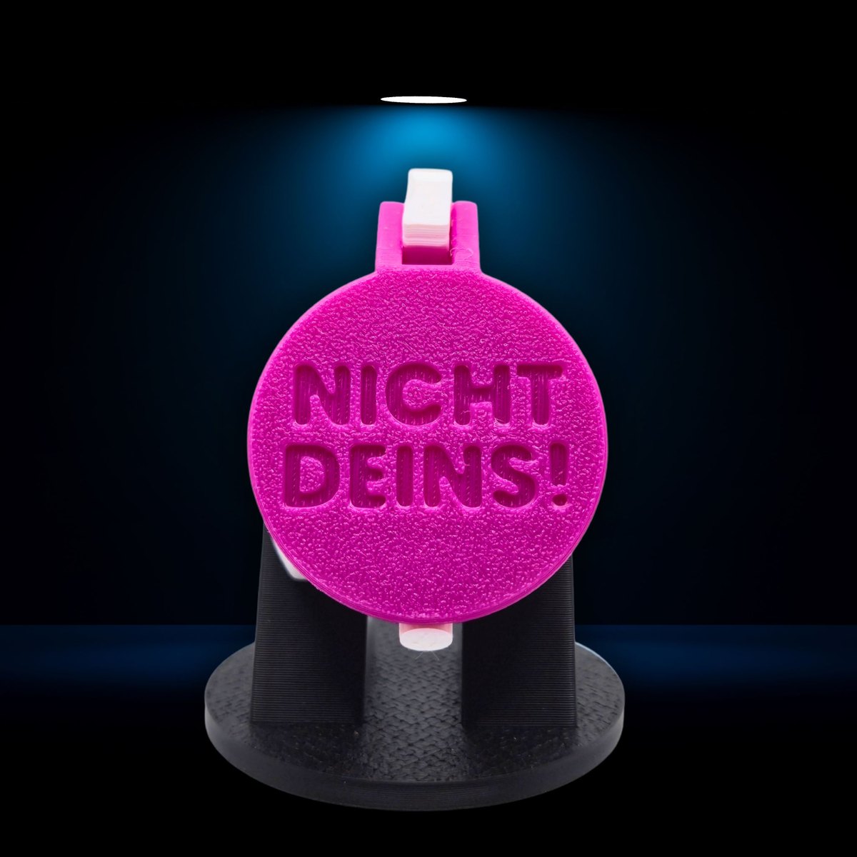 SafeCap NICHT DEINS, eingelassener Spruch