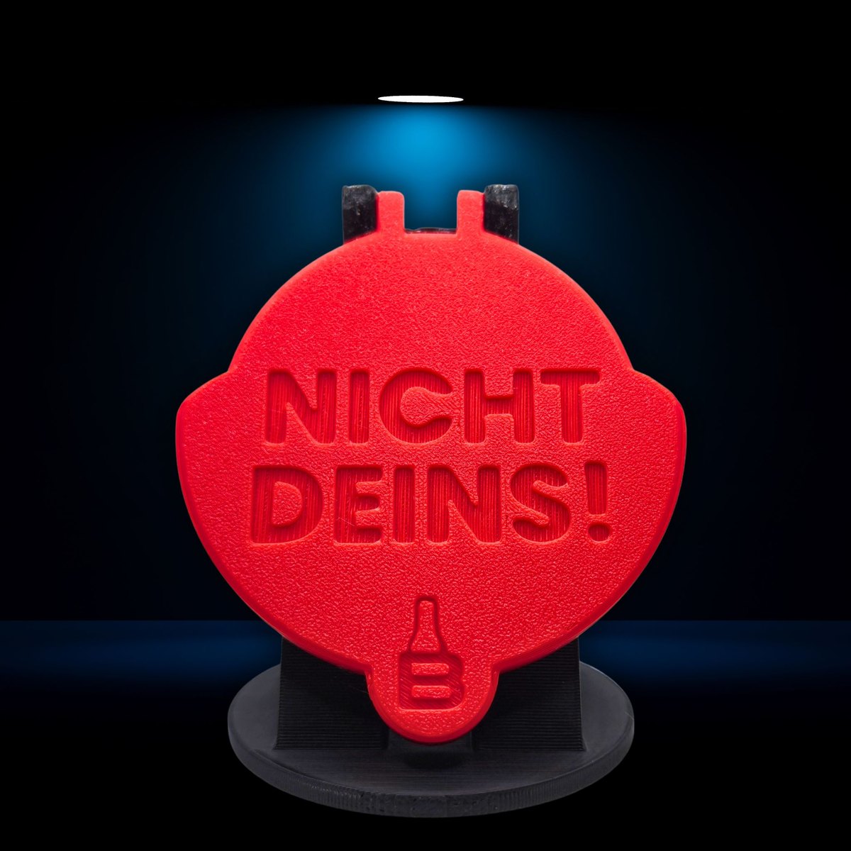 SafeCap NICHT DEINS in Rot, Dose