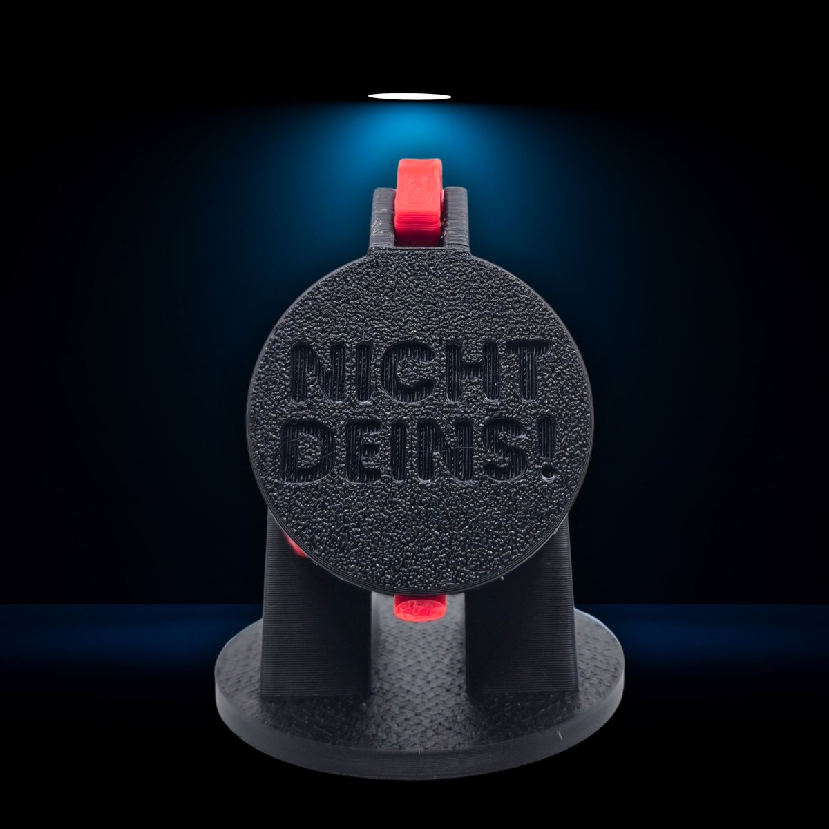 SafeCap NICHT DEINS in Schwarz, Flasche